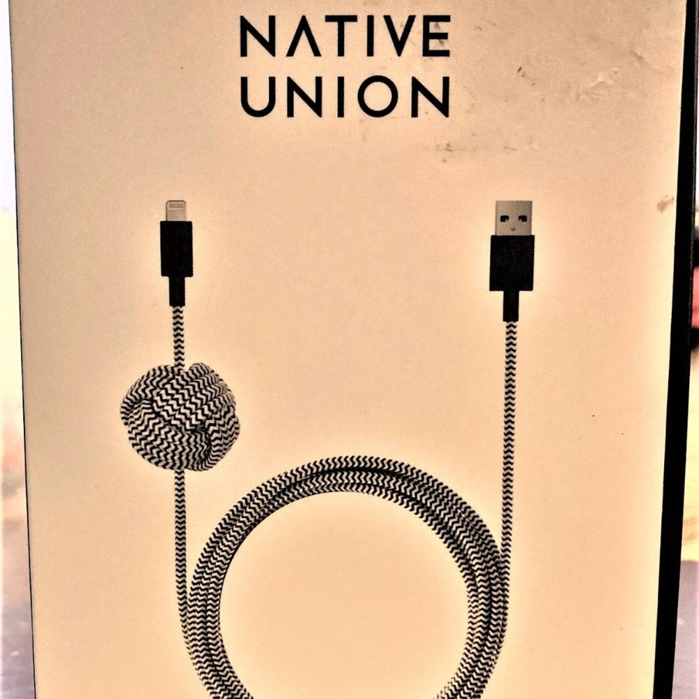 Native Union 10' Night Cable USB-A to Lightning cable